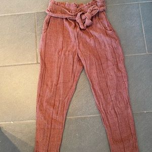 Free people high waisted trousers